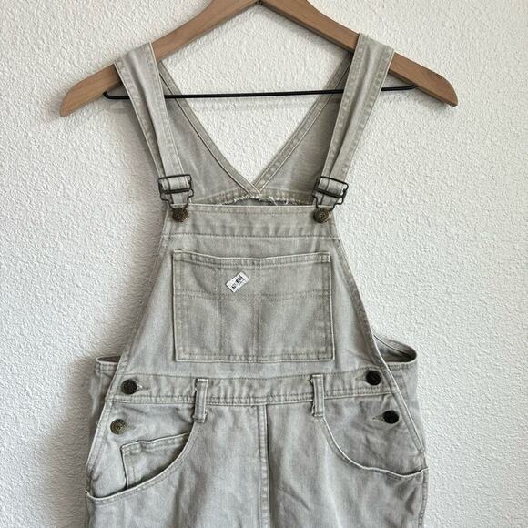 Vintage Cream Overall Skirt - Picture 4 of 13